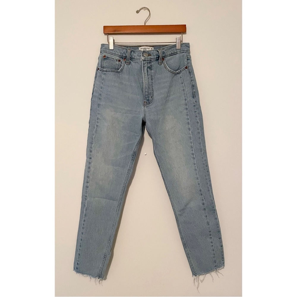 High rise skinny jeans